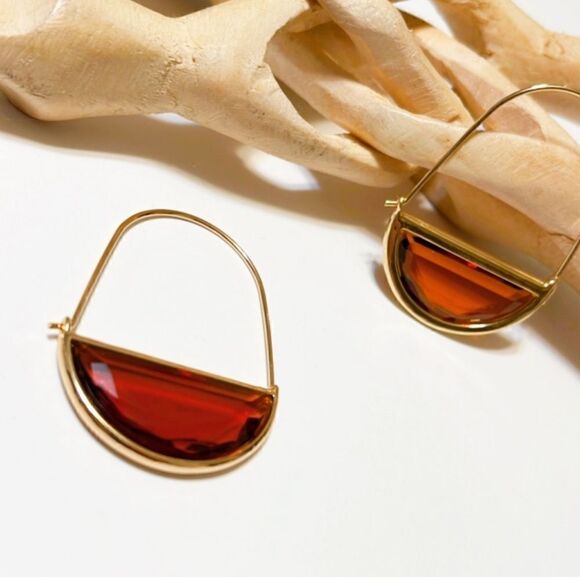 Anthro Crystal earrings #86 - Picture 3 of 7